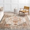 Nuloom Justine Vintage Medallion Area Rug 8ft GRWS04A-S808 - alternate 4